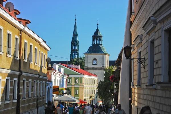 Sandoměř město, Polsko — Stock fotografie