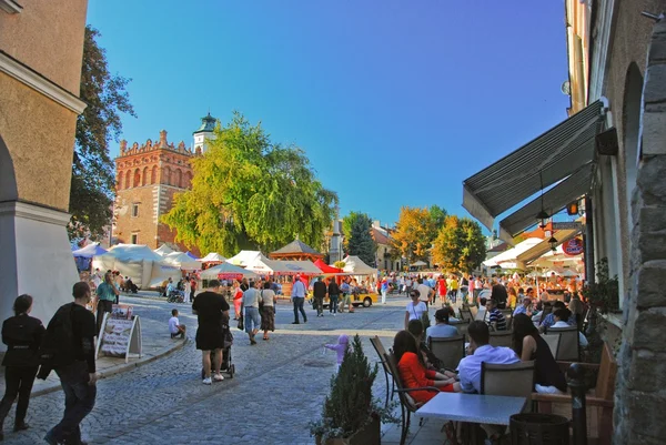 Город Сандомир, Польша — стоковое фото