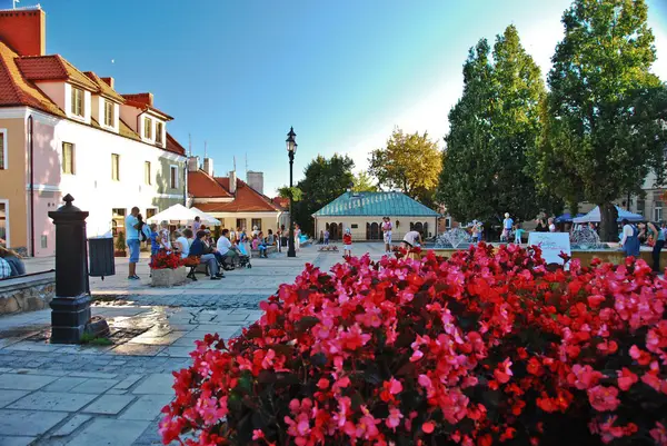 Sandomierz città, Polonia — Foto Stock