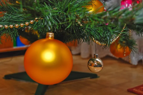 Na drzewie christman — Zdjęcie stockowe