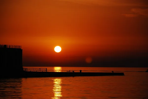 黄金の夕日 — ストック写真