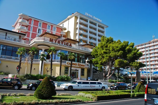 Porto steeg hotels weergave — Stockfoto