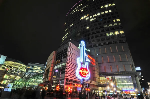 Varşova şehir gece hayatı — Stok fotoğraf