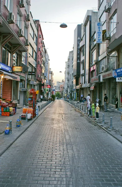 Istambul utcára néző — Stock Fotó