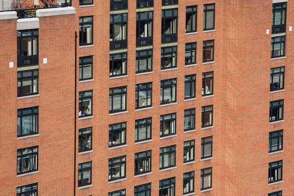 Facade of a building in New York — Stock Photo, Image