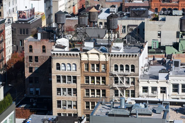 New York'ta eski apartmanı — Stok fotoğraf