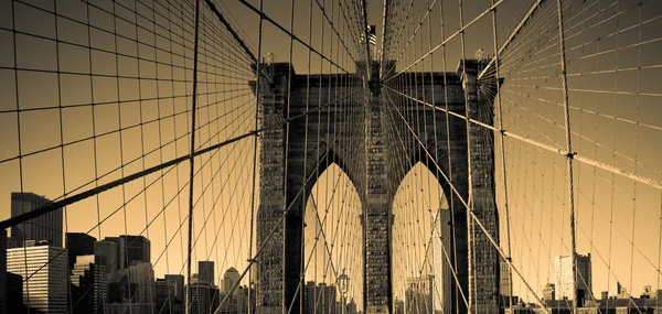 Ponte Manhattan em Nova Iorque — Fotografia de Stock