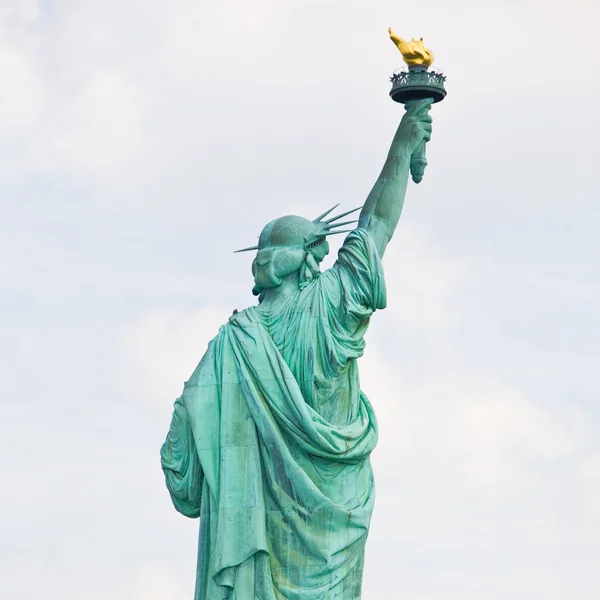 Estátua da liberdade na cidade de Nova York — Fotografia de Stock