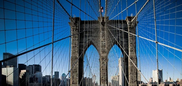 Ponte di Manhattan nella città di New York Foto Stock