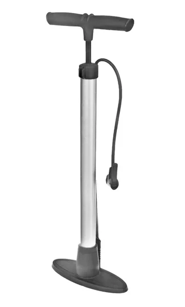 Bicycle Pump Isolated White — Stock Photo, Image