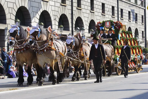 Oktoberfest στο Μόναχο — Φωτογραφία Αρχείου