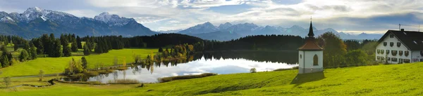 Ampla paisagem panorâmica — Fotografia de Stock