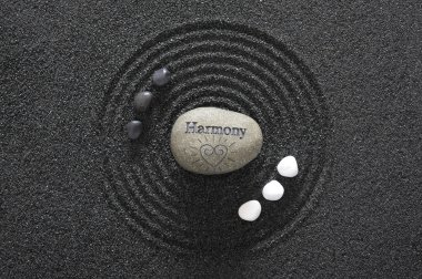 Zen Japon bahçesi