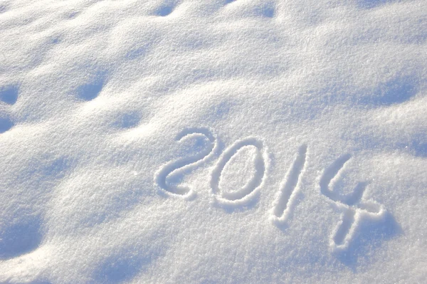 Felice anno nuovo 2014 — Foto Stock