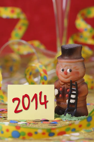 Nieuwe jaar 2014 — Stockfoto
