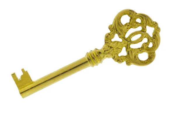 Golden key — Stock Photo, Image