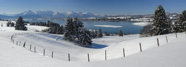 Panorama landschap in Beieren — Stockfoto