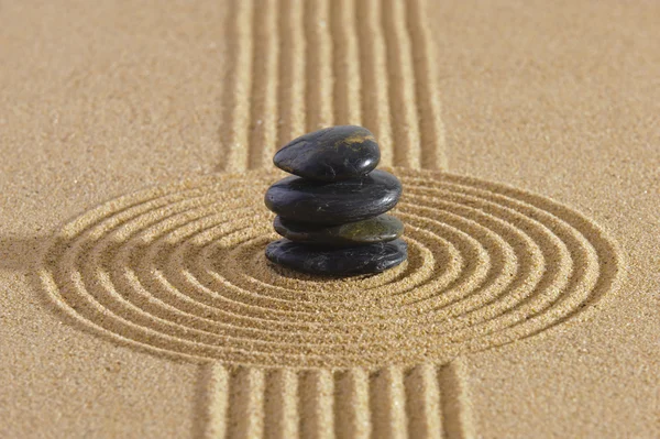 Japanischer Zen-Garten — Stockfoto