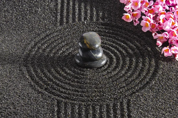 Japanese zen garden — Stock Photo, Image