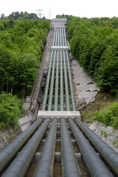 Hydro electric power station — Stockfoto