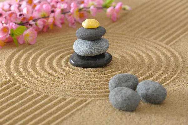 Japanese zen garden — Stock Photo, Image