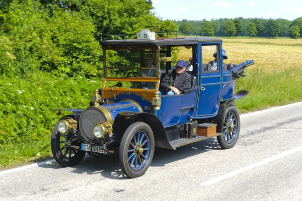 Oldtimer auto rally — Stock fotografie