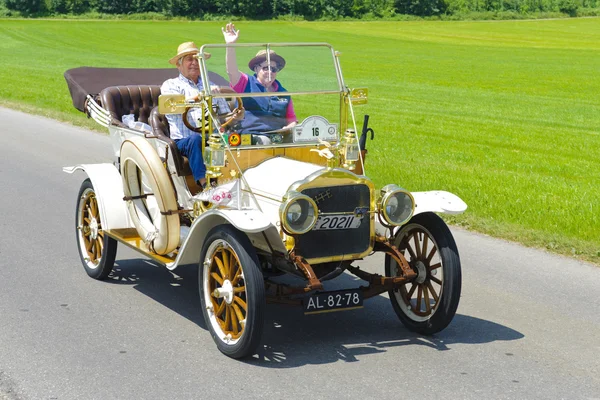 Oldtimer bil rally — Stockfoto