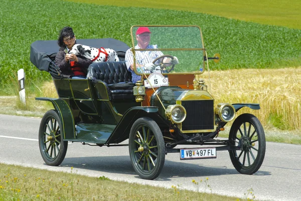 Rally de coches Oldtimer — Foto de Stock