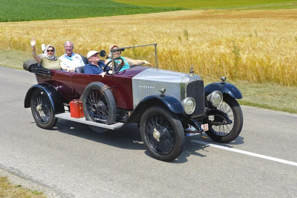 Rally de coches Oldtimer — Foto de Stock