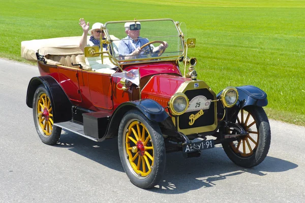 Oldtimer auto rally — Stock fotografie