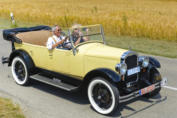 Rally carro Oldtimer — Fotografia de Stock