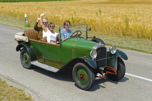 Oldtimer car rally — Stock Photo, Image