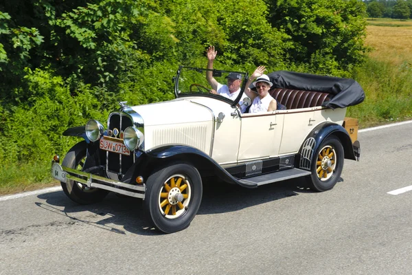 Oldtimer car rally — Stock Photo, Image