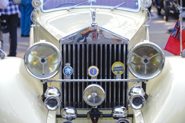 Oldtimer araba ralli