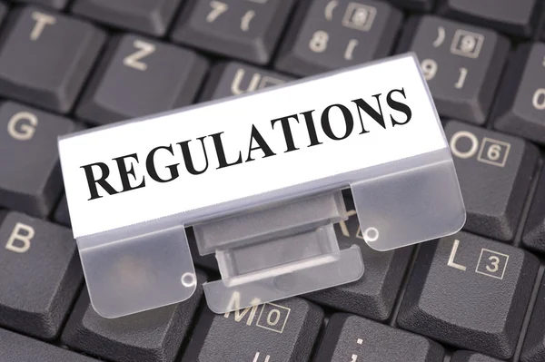 Rules and regulations — Stock Photo, Image