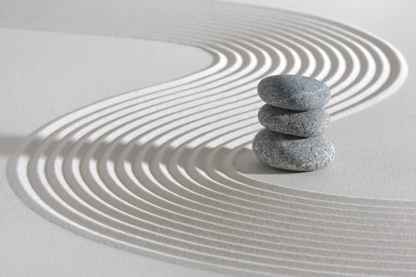 Japanese zen garden — Stock Photo, Image