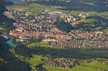 Panorama görüntülemek için city fuessen