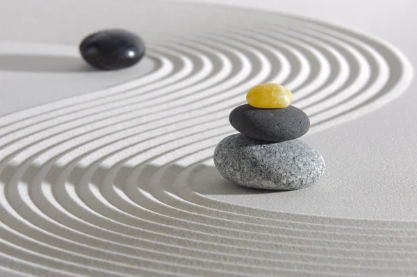 Japanese zen garden — Stock Photo, Image