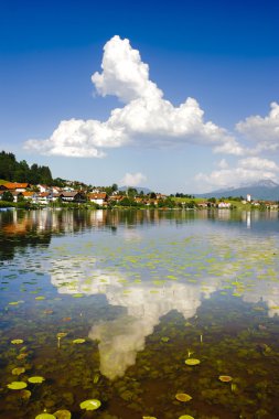 Bavyera 'daki panorama manzarası