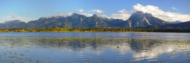 Bavyera 'daki panorama manzarası