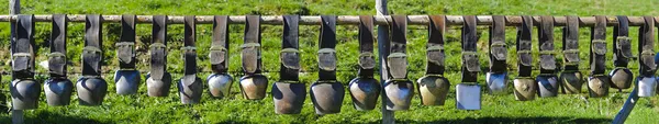 Group of cow bells — Stock Photo, Image
