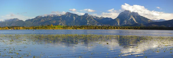 Paisaje panorámico en Baviera — Foto de Stock