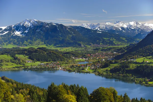 Panorama rural landscape in Bavaria — Stock Photo, Image