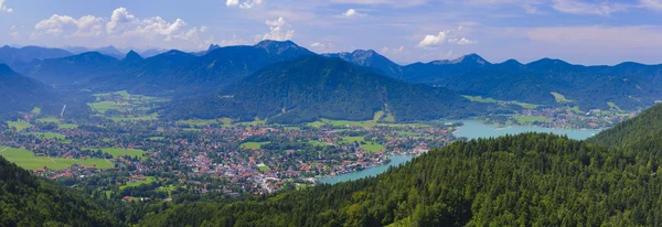全景乡村景观在德国巴伐利亚州 — 图库照片