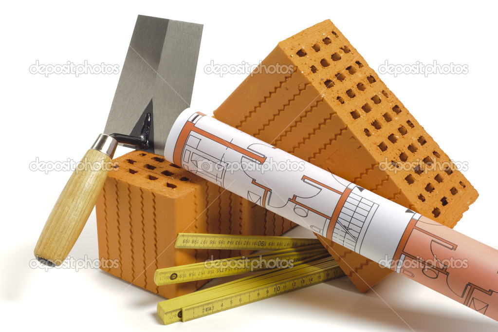Tools and plans for house construction