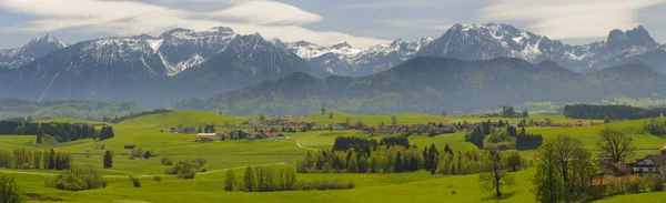 Πανόραμα τοπίο στη Βαυαρία — Φωτογραφία Αρχείου
