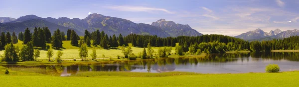 Weite Aussichtslandschaft in Bayern — Stockfoto
