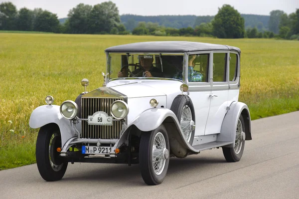 Rally for veteran cars — Stock Photo, Image