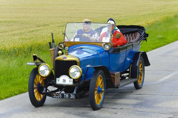 Rally för veteran bilar — Stockfoto