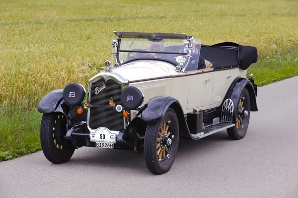 Rally for veteran cars Stock Photo